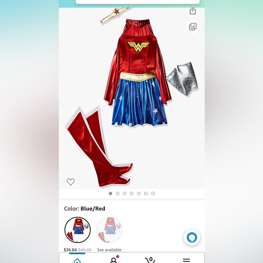 Adult (XS) WW costume